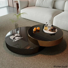 Flash Glass Top Nesting Coffee Table And Center Table