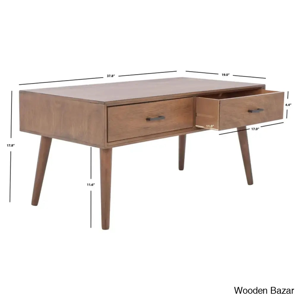 Foerstern Coffee And Center Table With Storage