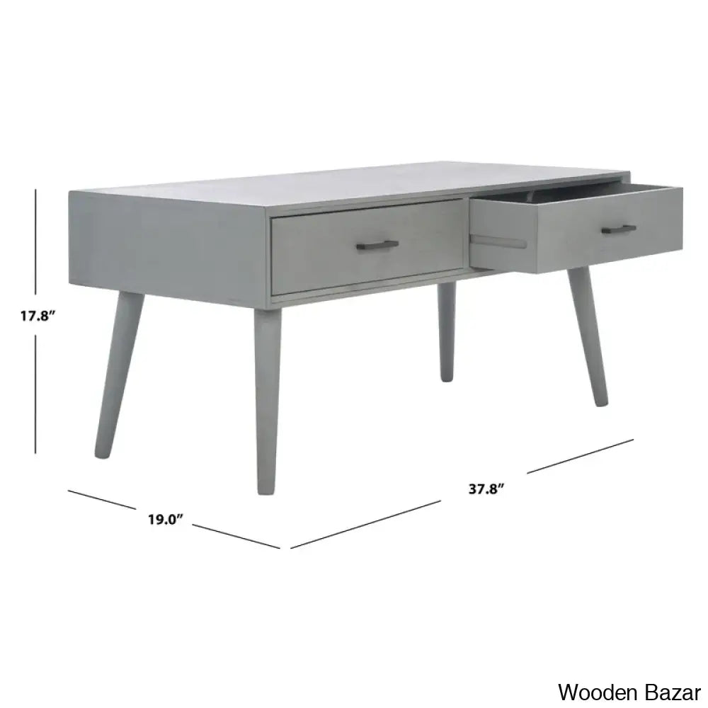 Foerstern Coffee And Center Table With Storage