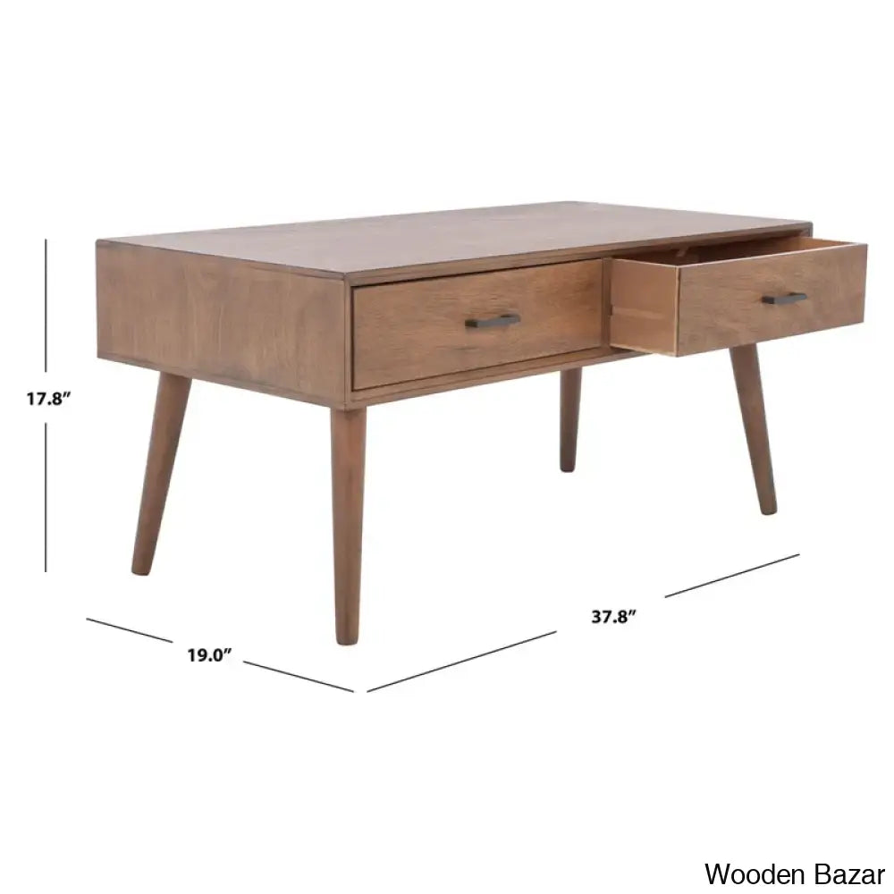 Foerstern Coffee And Center Table With Storage