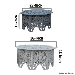Folse 2 Piece Nesting Coffee And Center Tables