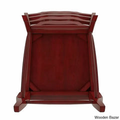 Fortvilled Swivel Solid Wood Counter And Bar Stool (Set Of 2)