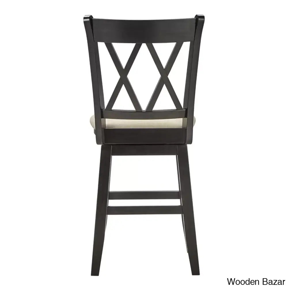 Fortvillen Swivel Upholstered Counter And Bar Stool