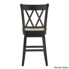 Fortvillen Swivel Upholstered Counter And Bar Stool