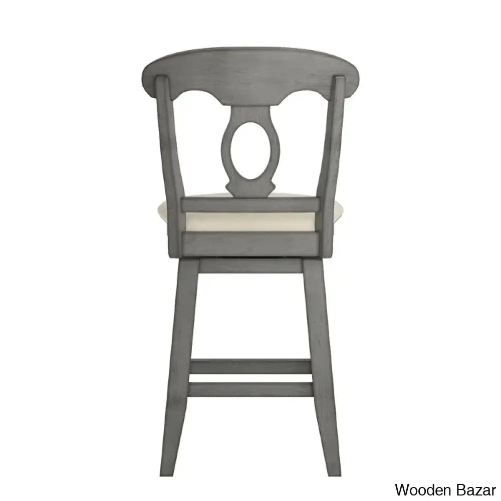 Fortvillez Swivel Upholstered Counter And Bar Stool