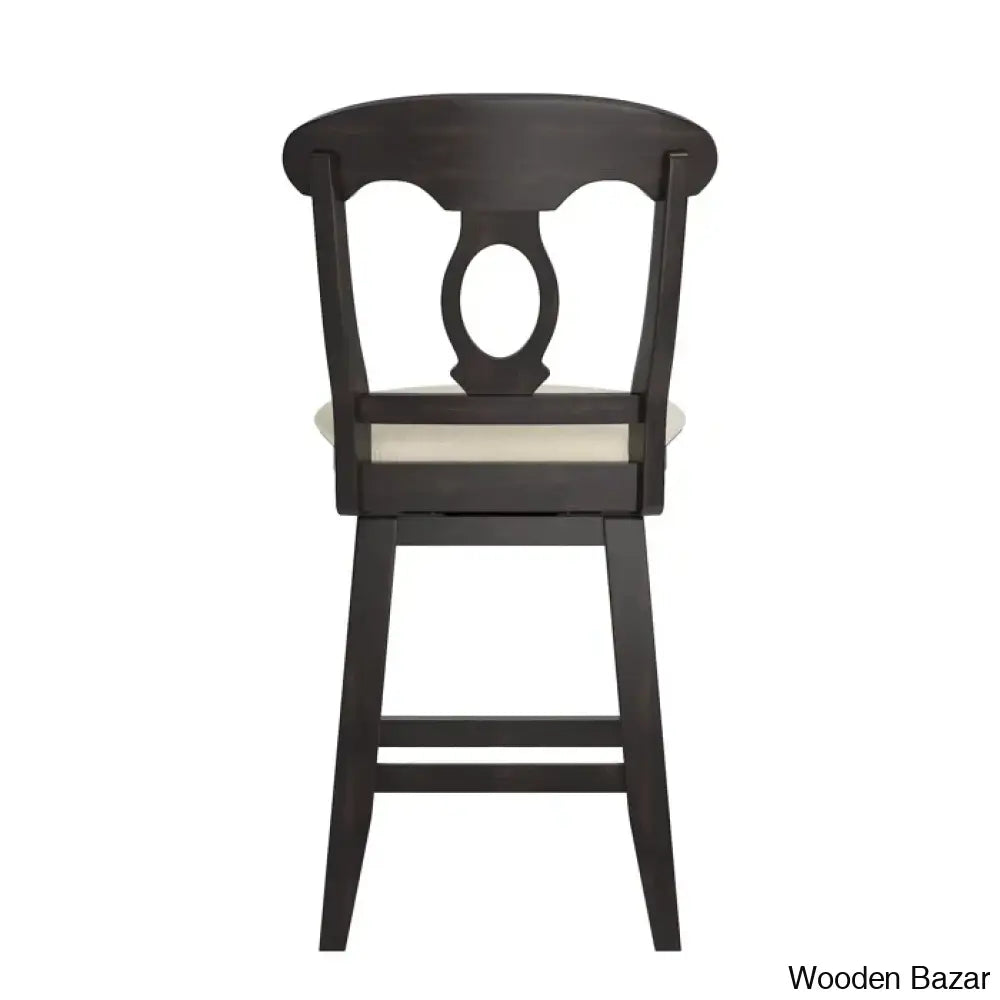 Fortvillez Swivel Upholstered Counter And Bar Stool