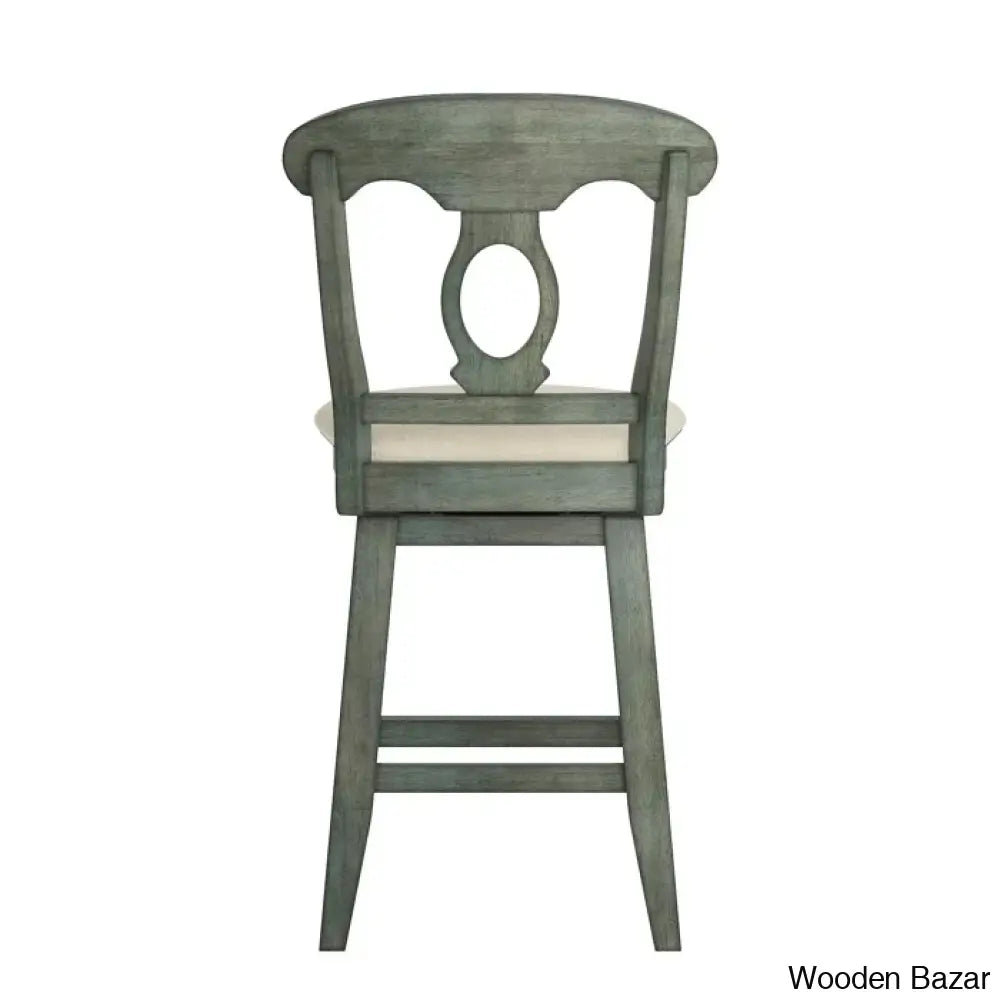 Fortvillez Swivel Upholstered Counter And Bar Stool