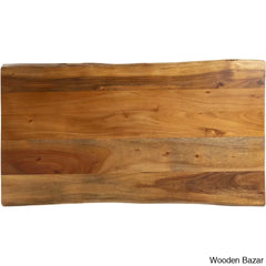 Foundrye Solid Wood Top Coffee And Center Table