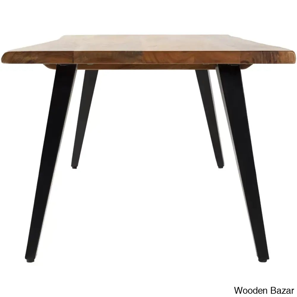 Foundrye Solid Wood Top Coffee And Center Table