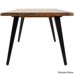 Foundrye Solid Wood Top Coffee And Center Table