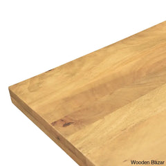 Fruzia Seamless Harmony Modern Dining Table - Wooden Bazar