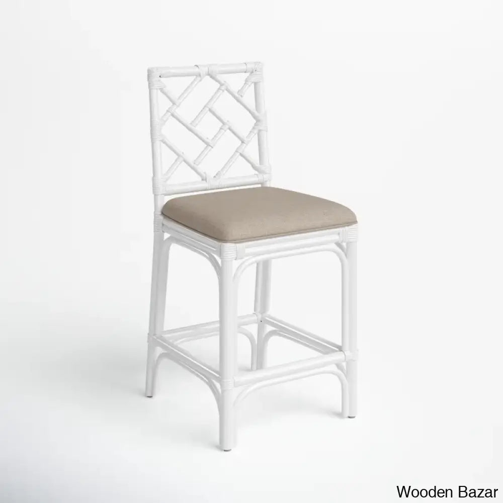 Fultonc Swivel Woven Counter And Bar Stool