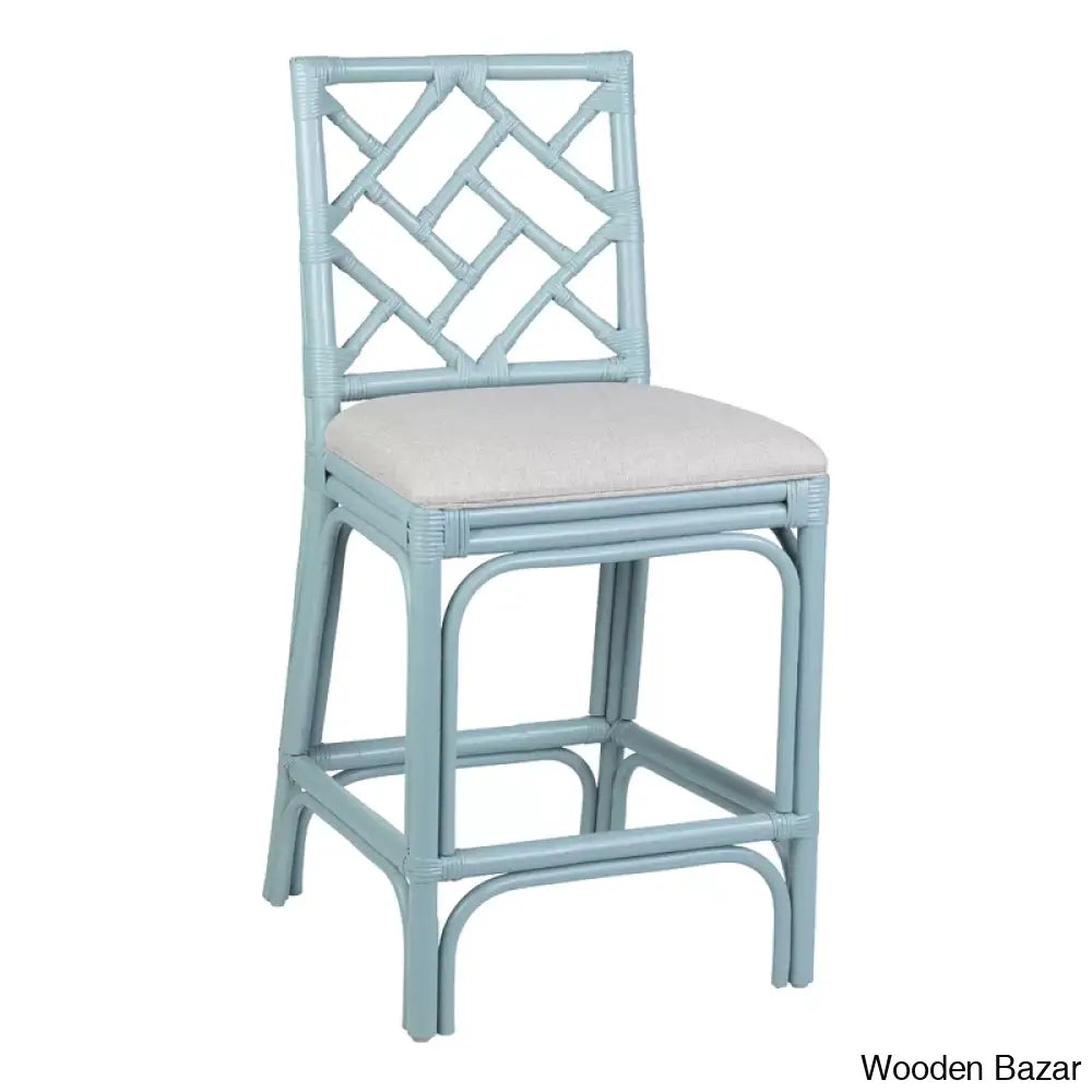 Fultonc Swivel Woven Counter And Bar Stool