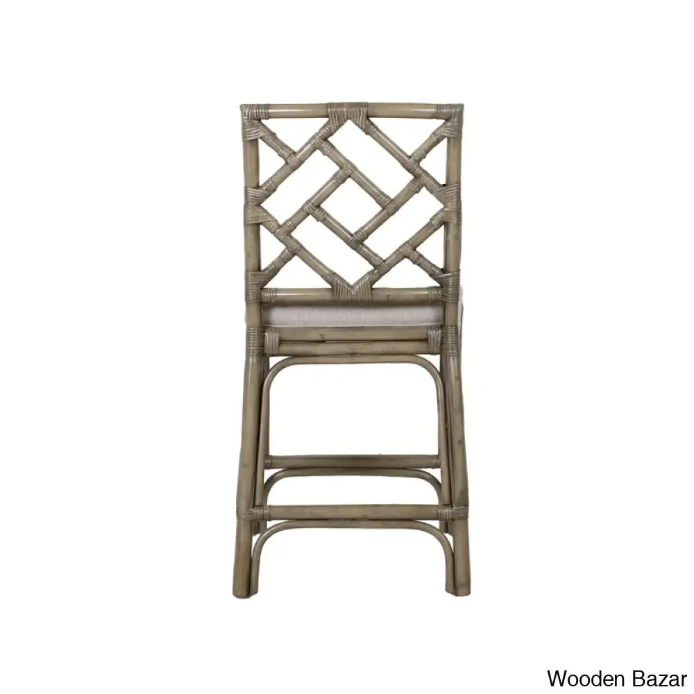 Fultonc Swivel Woven Counter And Bar Stool