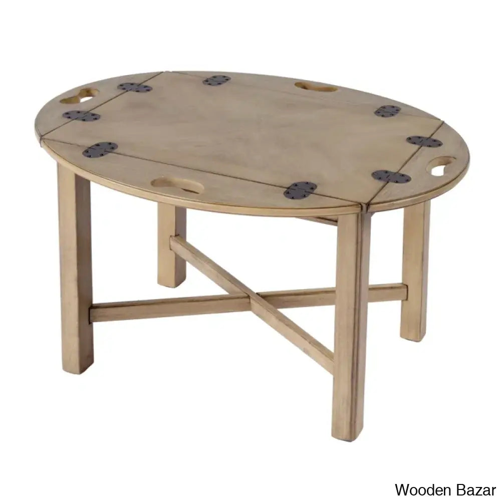 Gabbeirt Modern Coffee And Center Table - Wooden Bazar