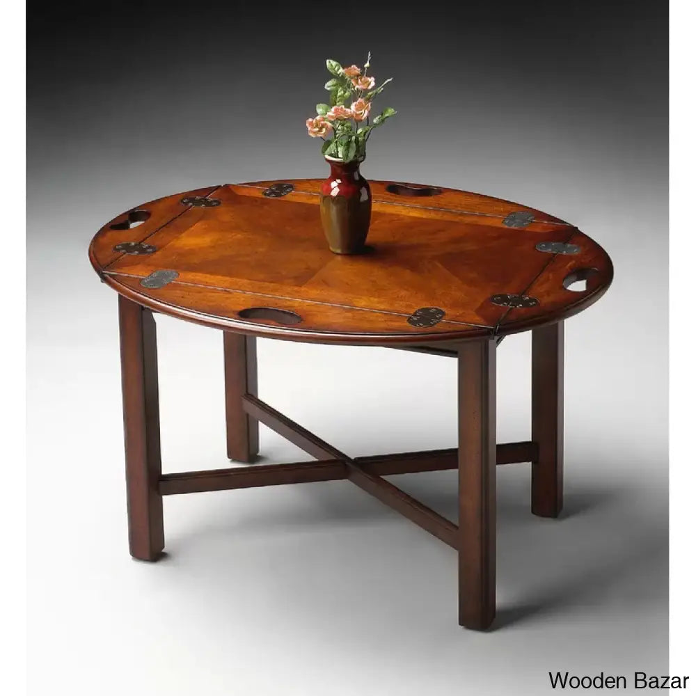 Gabbeirt Modern Coffee And Center Table - Wooden Bazar