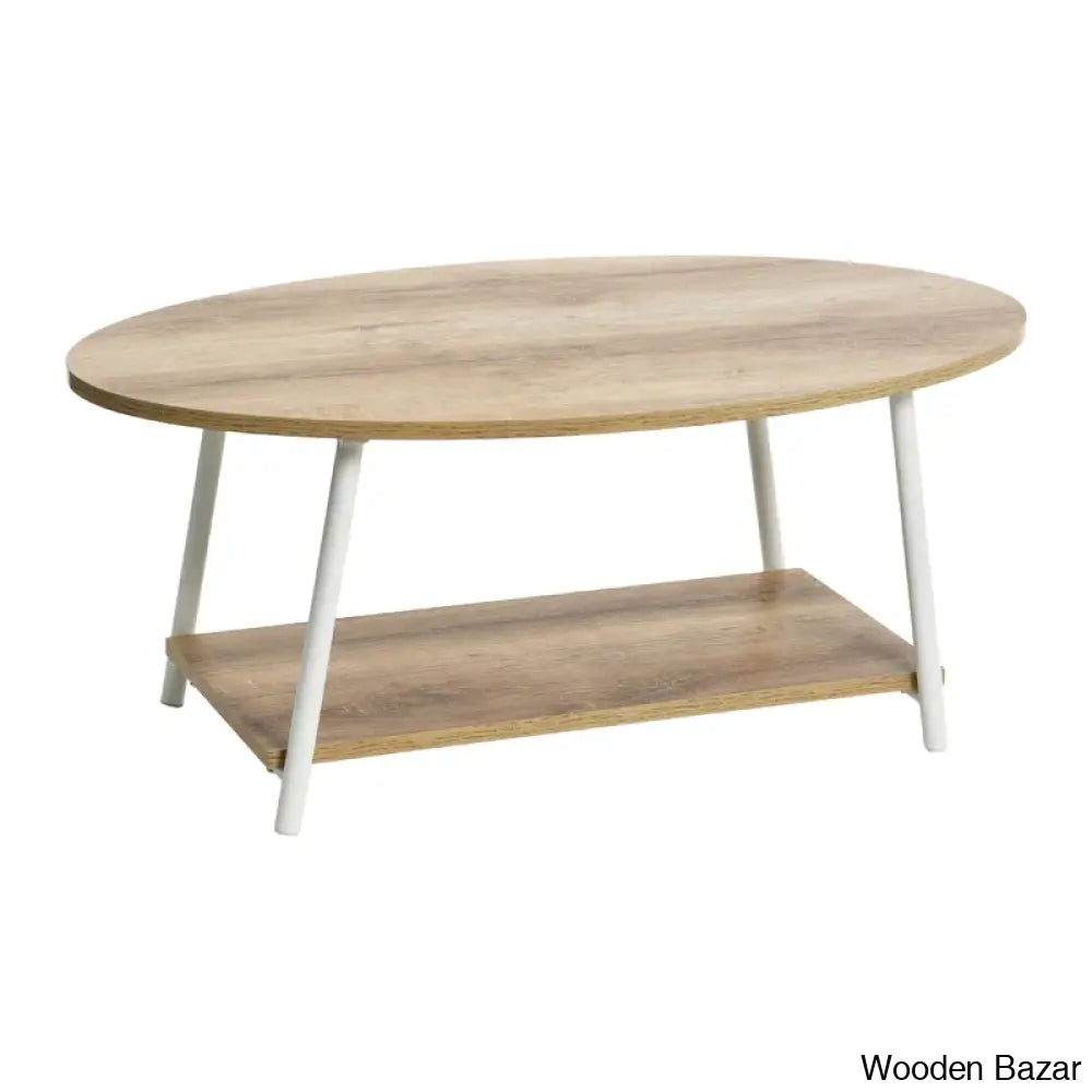 Gatesheadz Coffee And Center Table Coastal Oak