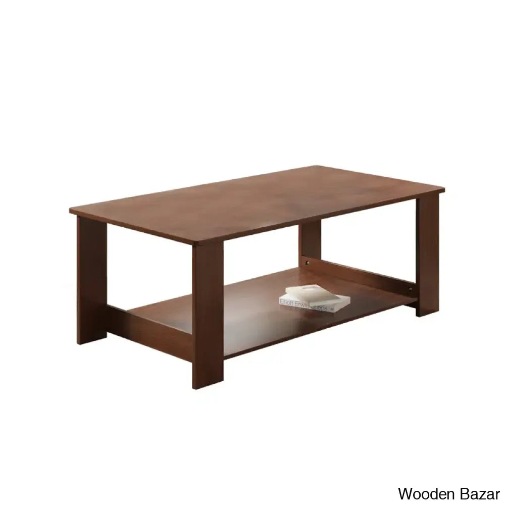 Gennito 4 Legs Coffee And Center Table With Storage