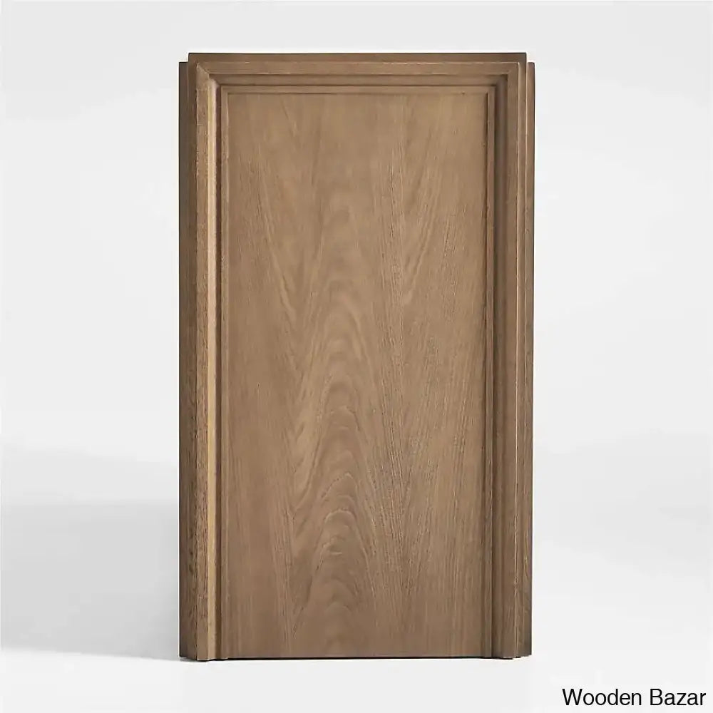 Giselle Elegant Efficiency Solid Wood Caldwell Barley 7-Drawer Chest