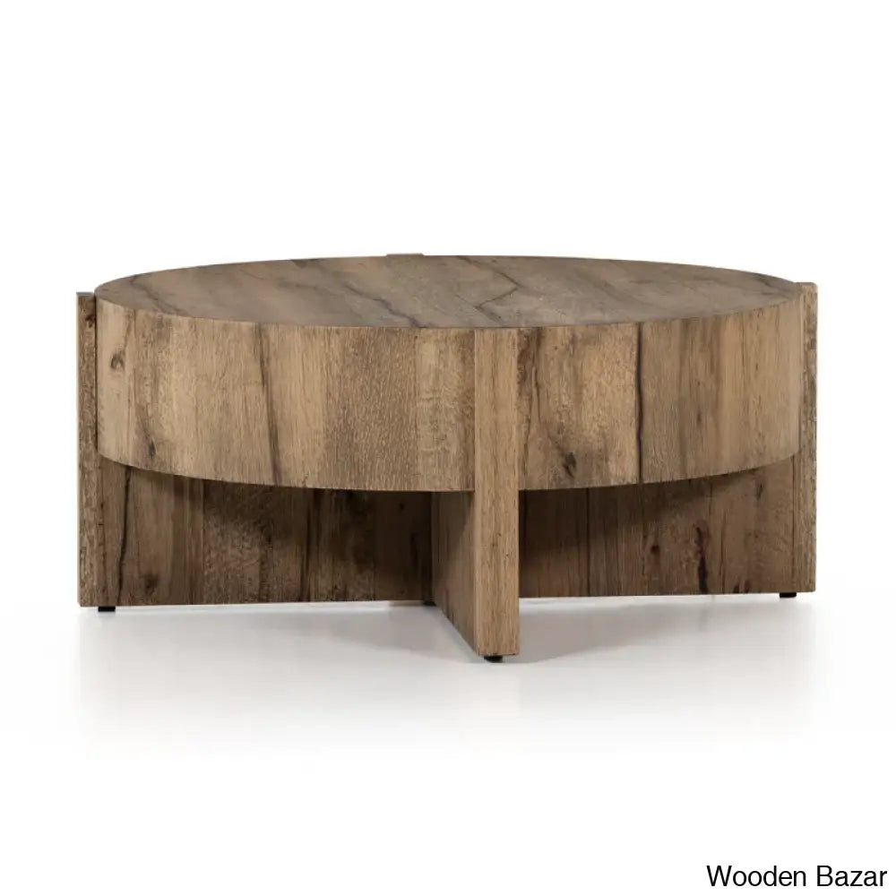 Glendo Cross Legs Coffee Table And Center Table