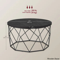 Glennis Modern Coffee And Center Table - Wooden Bazar