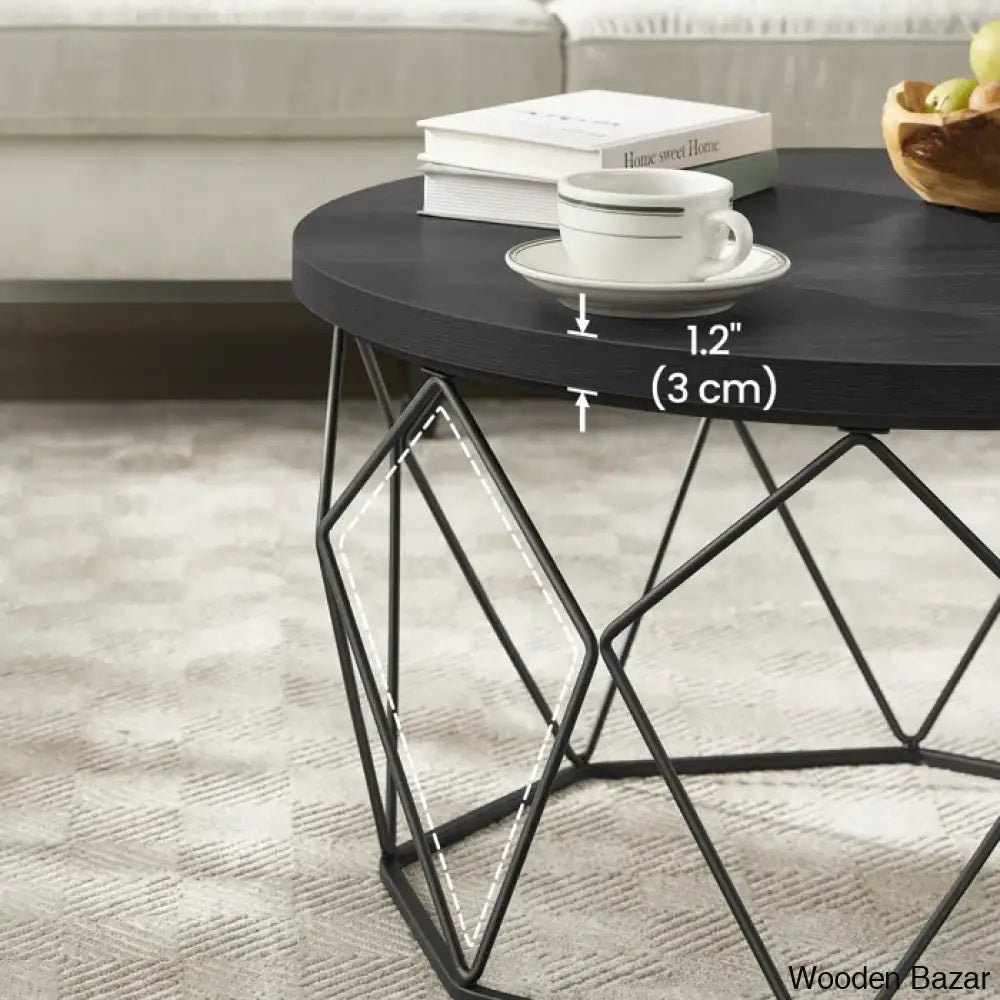 Glennis Modern Coffee And Center Table - Wooden Bazar