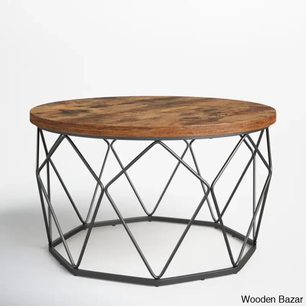 Glennis Modern Coffee And Center Table - Wooden Bazar