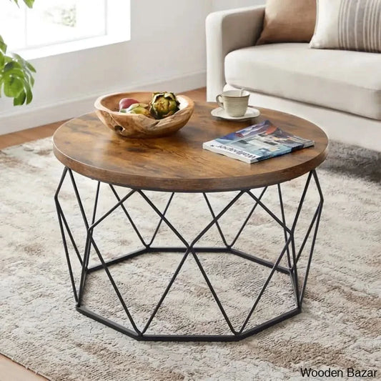 Glennis Modern Coffee And Center Table - Wooden Bazar