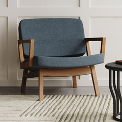 Wadra Lounge Chair - Wooden Bazar