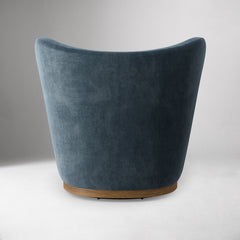 Aekix Swivel Chair - Wooden bazar