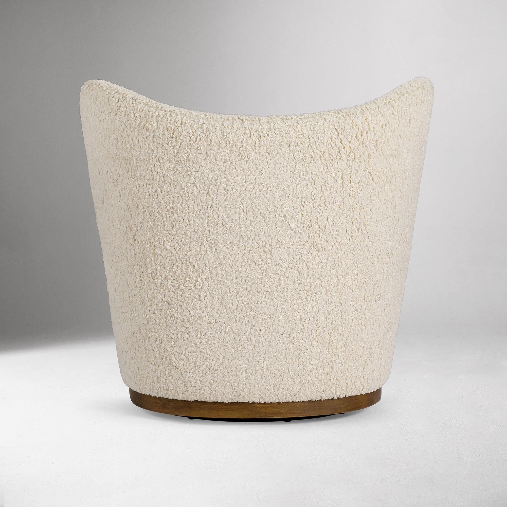Aekix Swivel Chair - Wooden bazar