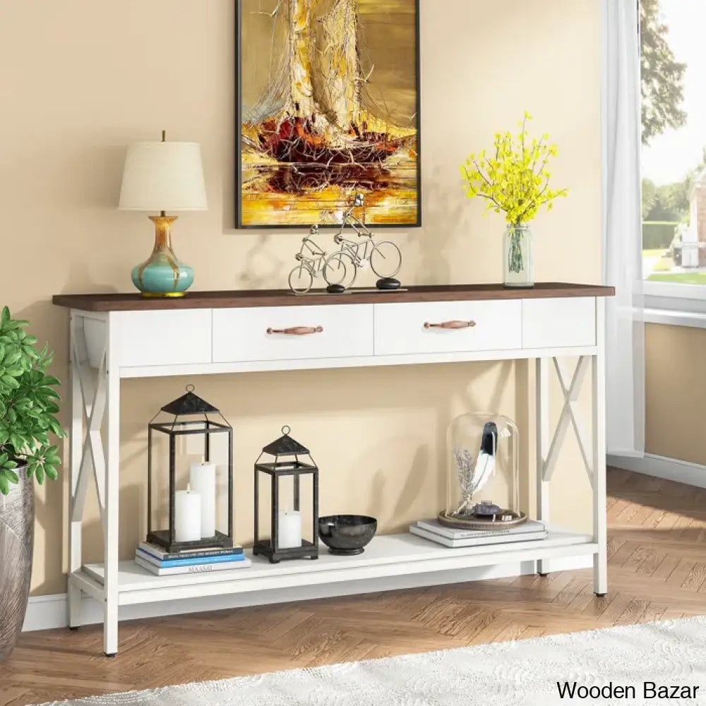 Wooden Hallway Table - Console Table