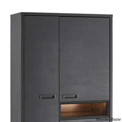 Grover Timeless Treasures Solid Wood Toledo Large Storage Cabinet