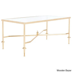 Gruffuddo Glass Top Coffee And Center Table