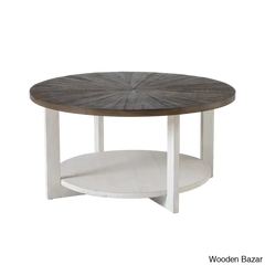 Gunnisoni Cross Legs Coffee And Center Table With Storage