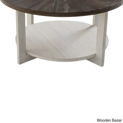 Gunnisoni Cross Legs Coffee And Center Table With Storage
