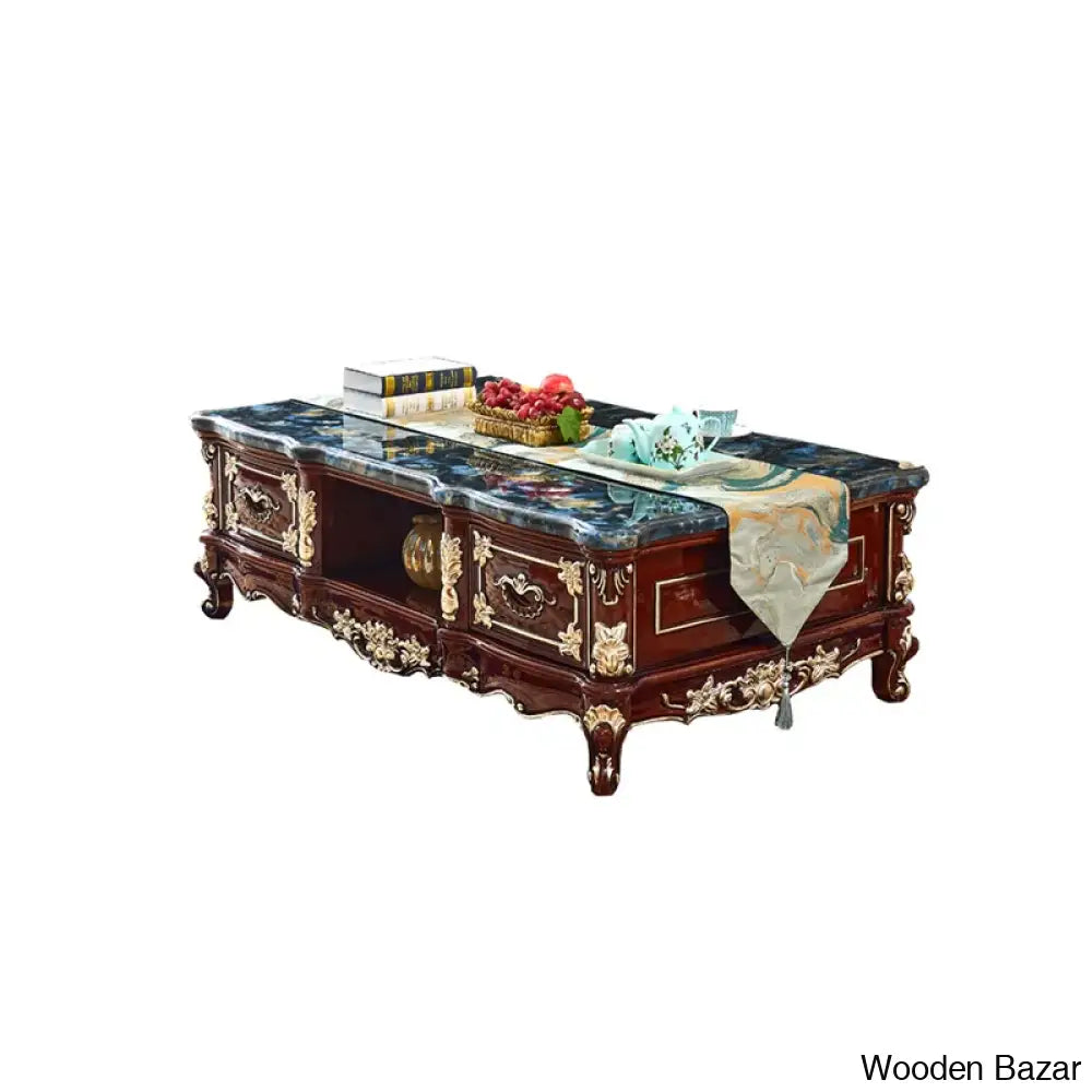 Gwe European Neoclassical Coffee And Center Table