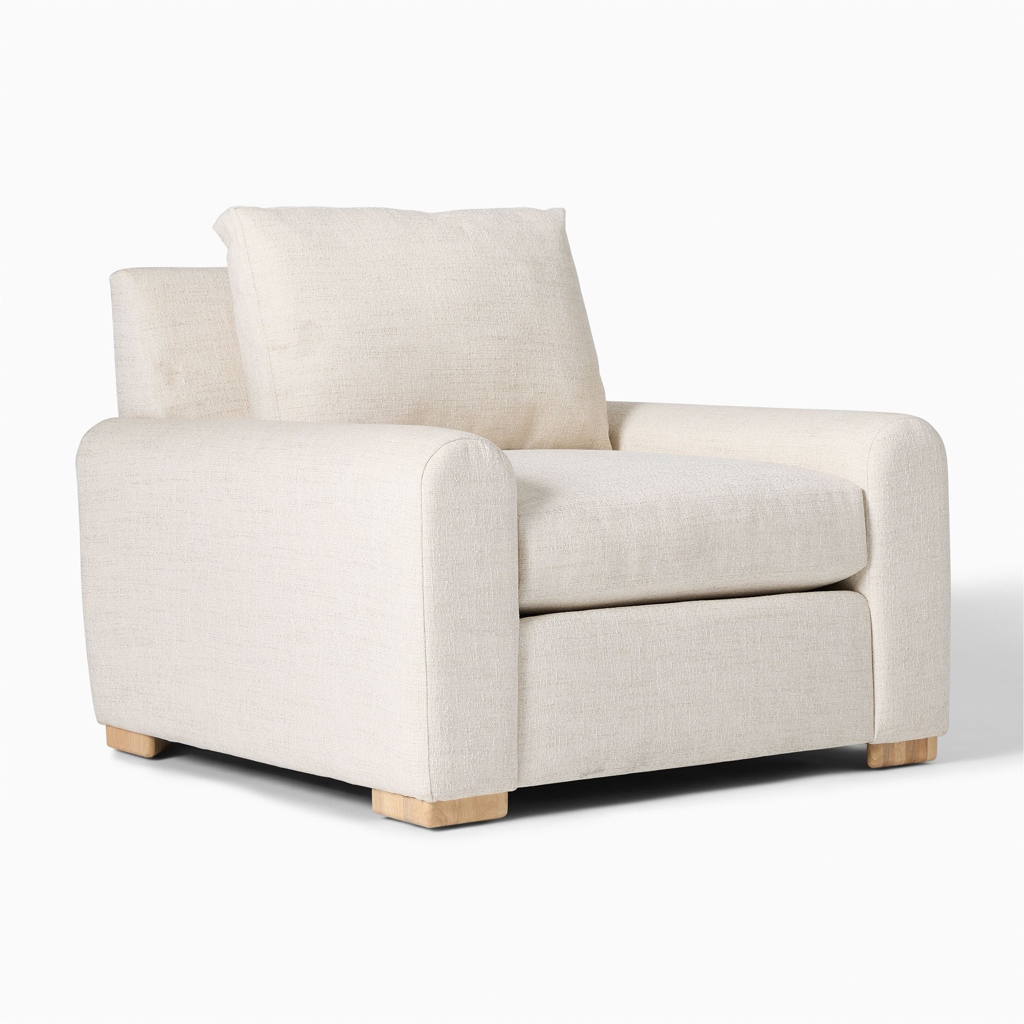 Subhaan Modern One Seater Chair - Wooden Bazar