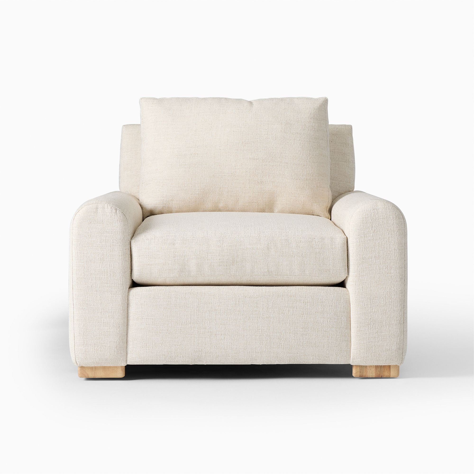 Subhaan Modern One Seater Chair - Wooden Bazar