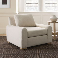 Subhaan Modern One Seater Chair - Wooden Bazar