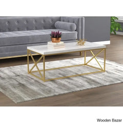 Haggertonc Coffee And Center Table Gold