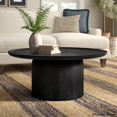 Haley Solid Wood Coffee Table And Center Table