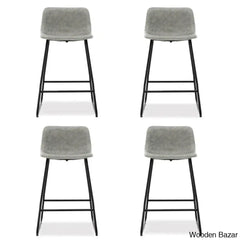 Hambrooko Swivel Bar & Counter Stool (Set Of 4)