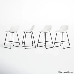Hambrooko Swivel Bar & Counter Stool (Set Of 4)