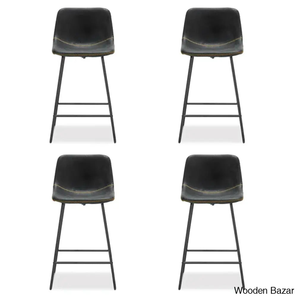 Hambrooko Swivel Bar & Counter Stool (Set Of 4)