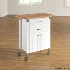 Hamilton Wood Kitchen Cart Trolley Cart Cabinet Kitchen Island With Storage