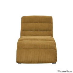 Hamingo New Upholstered Chaise Lounge - Wooden Bazar