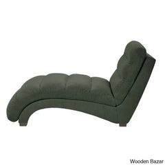 Hamingo New Upholstered Chaise Lounge - Wooden Bazar