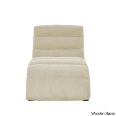 Hamingo New Upholstered Chaise Lounge - Wooden Bazar