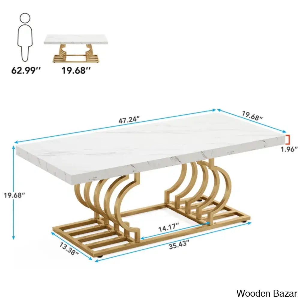 Hampto Coffee And Center Table